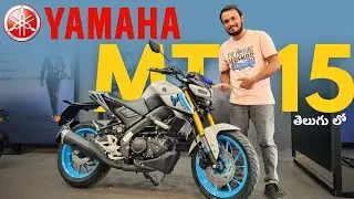 2025 YAMAHA MT-15 DLX Review in Telugu | What's New? @motoboyvk 