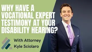 Why Have a Vocational Expert Testimony at a Disability Hearing?#BurnettDriskill #DisabilityLaw