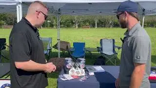 Curtis Mack speaks with Michael Cipolla from Tucker's Plumbing at 11th Hour Rescue&rsquo;s Summer Social!