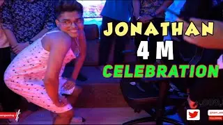 JONATHAN 4M Celebration 😂 | Jonathan Kacha Baadam Dance 😂 | Girl Jonathan Twerk 😂 @JONATHANGAMINGYT