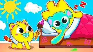 Let's Make Daddy Pretty 🖌️🎨 Make Up Prank Song 🎵 Kids Songs by Muffin Socks