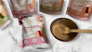 Kimayra set of 5 face pack for glowing skin #review #youtube