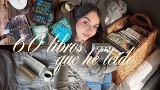 LOS 60 LIBROS QUE HE LEÍDO EN 2025