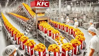 From Raw Chicken to Crispy KFC | Inside KFC Food Production