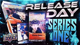 2020-21 Upper Deck Series 1 Hockey Hobby Box Break + Review
