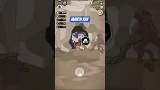 Wild Tamer - Manta Ray mid boss vs. Mammoth / Tiger #wildtamer #bossfight #gameplay #androidgames