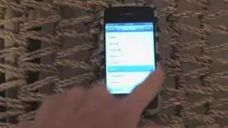 Einstein the Parrot imitates the iPhone 