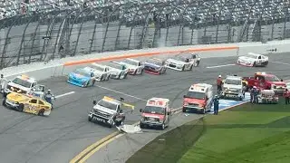 The Big One Daytona Arca Series 2025 HUGE WRECK