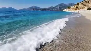 Kabak Beach. Fethiye. Пляж Кабак. Фетхие. Kabak Plajı. Fethiye. #kabak #beach #fethiye #mugla #sea 