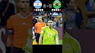 Argentina vs Brazil World Cup 2026 Semi Final Penalty Shootout Imaginary