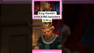 King Harold was the Frog Prince?! #shrek2 #kingharold #princessfiona #moviecommentary #shrek #viral