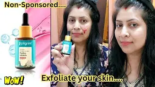 Viral Pilgrim Peeling Solution Review || AHA BHA PHA Peeling Solution