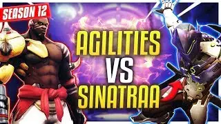 Agilities w/ Oge and Izayaki OWNING Sinatraa + ChoiHyoBin [SEASON 12]
