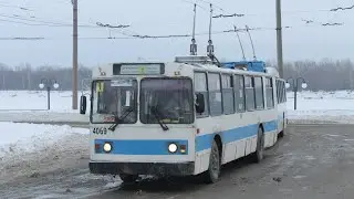 Покатушки на Троллейбусе БТЗ 5201 по 1 маршруту.кайфовые звуки)