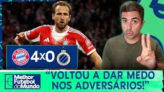 MAIS UMA GOLEADA! ARTHUR QUEZADA ANALISA O ATROPELO DO BAYERN SOBRE O CLUB BRUGGE NA CHAMPIONS!