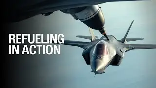 F-35 Lightning II Mid-Air Refueling | Inside the World of Stealth Fighters