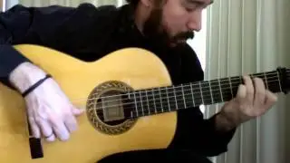 Flamenco Tremolo Exercise - 5 (Taranta by Paco de Lucia)