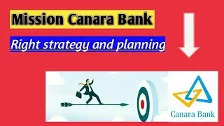 How to crack canara bank po exam !!Right approach