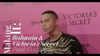 How Olivier Rousteing Made the Victoria's Secret x Balmain Collaboration  | WWD