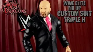 WWE Elite Collection: Custom Suit Triple H Fix-Up