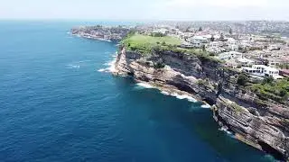 BONDI CLIFFS DRONE FLIGHT