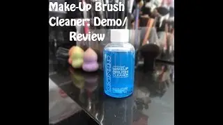 Cinema Secrets Make Up Brush Cleaner_Demo/Review