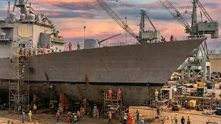 How Massive Ships Are Built At Factory | Full Process