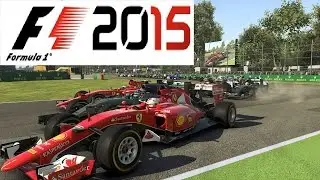 F1 2015 Gameplay Monza Italy HARDEST DIFFICULTY!