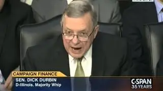 Senate Judiciary Committee Hearing on Campaign Finance Constiutional Amendment