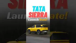 Tata Sierra Launch Date!! #tatasierra #shorts