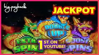 JACKPOT HANDPAY - Mighty Cash Ultra 88 Dragon Flies 88 Slot - 1ST ON YOUTUBE!