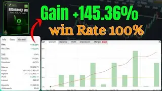 Bitcoin Robot Grid MT4 | BTCUSD Automated Trading EA | Smart Grid System for Crypto