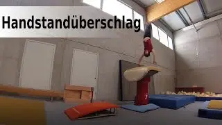 Handstand&uuml;berschlag &uuml;ber den Sprungtisch lernen - Tutorial
