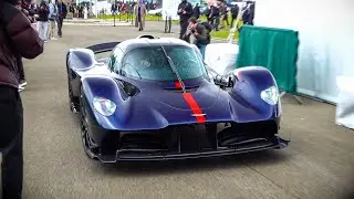Red Bull Racing F1 designer Adrian Newey driving his &pound;3 Million Aston Martin Valkyrie in London!!!