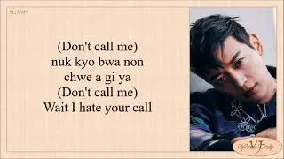 SHINee &ndash; Don&rsquo;t Call Me (Easy Lyrics)