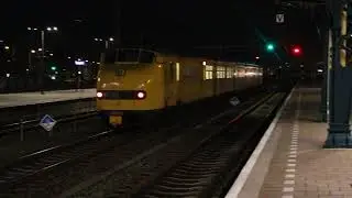 Plan U vertrekt van spoor 5 te 's Hertogenbosch, 5 februari 2023