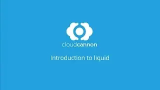 Introduction to liquid in Jekyll - CloudCannon Casts