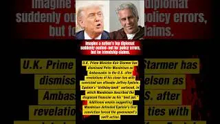 &ldquo;UK Fires Ambassador Over Epstein &lsquo;Birthday Book&rsquo; Revelation &mdash; What He Wrote 😳&rdquo; #worldnews #shorts