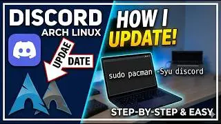 updating discord on arch linux :)