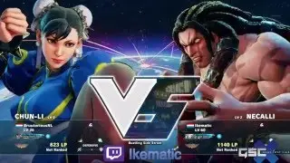 Street Fighter V Online Battle Lounge Ikematic vs BruutoriousNL Online Warrior Part 3