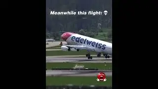 Me: I&rsquo;m The Shortest Flight! 🙄 - Meanwhile This Flight: 💀 - #aviation #plane #viralvideo #shorts