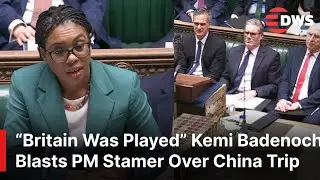 WATCH: UK Opposition Leader Badenoch Blasts PM Stamer Over China Trip: &ldquo;Britain Was Played&rdquo; | AC1E