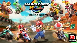 Mario Kart World Online Races Live Stream #3 Time For More Grand Prix & Knockout Tour Race Again