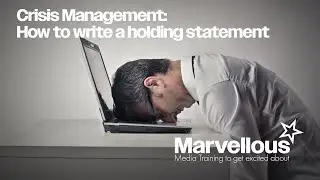 Crisis Management: How to write a holding statement