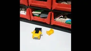 How to make a school bus out of building blocks. Montoy #funbuildingblocks