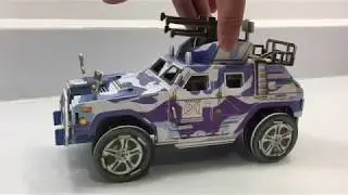 DIY Miniature Warrior Assault Vehicle #2 ~ 3D Super puzzle