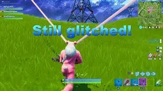 Fortnite Battle Royale - Rabbit Raider glitch!