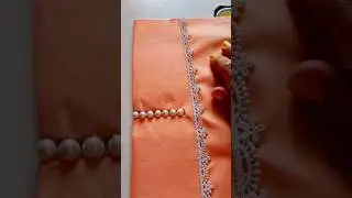 AMAZING SLEEVES DESIGN USING PEARLS AND SEWING TIPS AND TRICKS #shorts