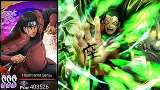 NxB NV: Hashirama Senju First EX Ultimate Jutsu Showcase Solo Attack Mission Gameplay