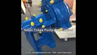 Tobee&reg; 6X4E AH Polyurethane Slurry Pump Tailings Transport slurry pump